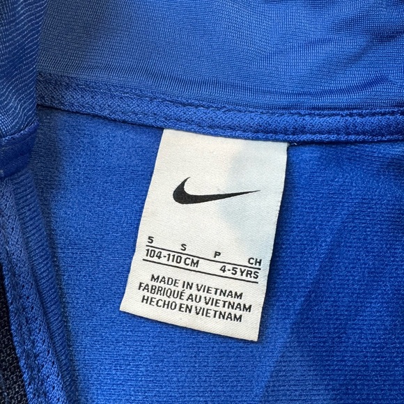 Nike Kids Blue Tracksuit Set Little Kids Size Small (4-5 years) - Picture 4 of 9